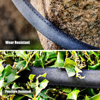 Garden Hose 100Feet, Water Hose With 10 Function Hose Nozzle, Non-Expandable Hose, Tough & Flexible, Lightweight, Crush Resistant Fittings, Kink & Tangle Free, Rust Proof For Watering
