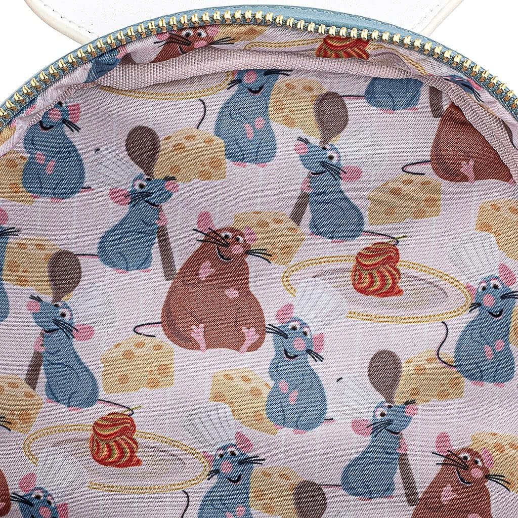 Loungefly Disney Pixar Ratatouille Chef Cosplay Womens Double Strap Shoulder Bag Purse