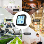 Sc42 Professional Digital Hygrometer Indoor Room Thermometer | Humidity Gauge Pro Accuracy Calibration
