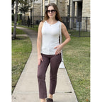 Zeagoo Womens Double Lined Crew Neck Tank Tops Cute Summer Sleeveless Workout Tops Basic Going Out Clothes 2026