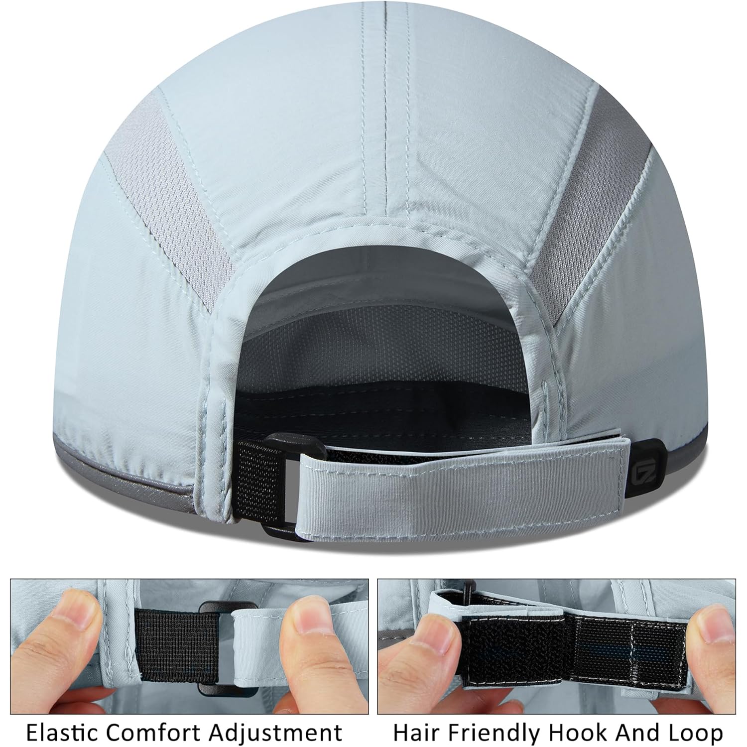 GADIEMKENSD Reflective Folding Outdoor Hat Unstructured Design UPF 50+ Sun Protection Sport Hats for Womens and Mens