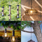 Chain For Hanging Plants, Adjustable Hanging Chain With Hooks, 21 Inch, Black – 10 Pack Heavy Duty For Hanging Bird Feeders,Grow Lights, Potted Plants, Neon Sign, Christmas Wrea