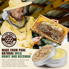 Beef Tallow For Skin, Grass-Fed Whipped Beef Tallow Cream With Honey & Beeswax, Natural Face & Body Moisturizer, Deep Hydration For Dry & Sensitive Skin, Repairs Skin Barrier, 2.5 Oz