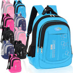 10 Pcs 17 Inch Kids Backpacks Bulk, Classic Student Bags For School | Printed Bulk Pack, Padded Straps, Side Bottle Holder, Middle School, Donation Charity Use