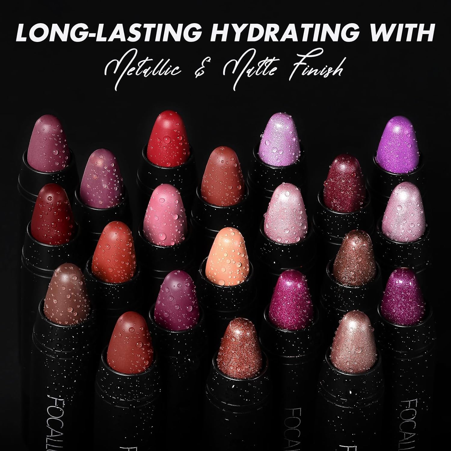 FOCALLURE Ultra Chic Lipstick,Moisturizing Lip Crayon,Lightweight Color without Drying or Fading,Long Lasting Lips Makeup,#28 Faded