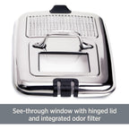 All-Clad Electric Deep Fryer With Basket And Lid, Stainless Steel Deep Fryer For Home Use, 1700W, Dishwasher Safe