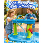 Rechargeable Water Table Pump With Huge Water Output,Water Flow Rate Up To 8L/Min (2.11 Gpm),Kids Sand Water Play Pump,Whale-Shaped Design,Suitable For Most Water Table On The Market