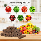 50Pcs Hydroponic Pods Kit: Compatible With Aerogarden Herb Kits With 50 Grow Sponges; 50 Pods Lable, Highly Breathable - Indoor Garden Kit Supplies For Most Brands