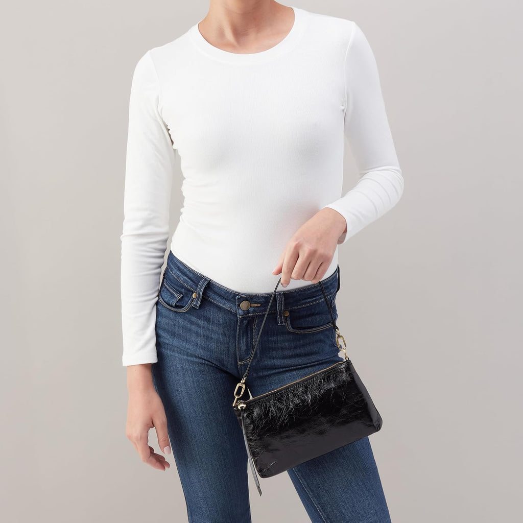 Hobo Darcy Leather Convertible 3-In-1 Crossbody Bag With Removable & Adjustable Strap, Exterior Phone Slip Pocket