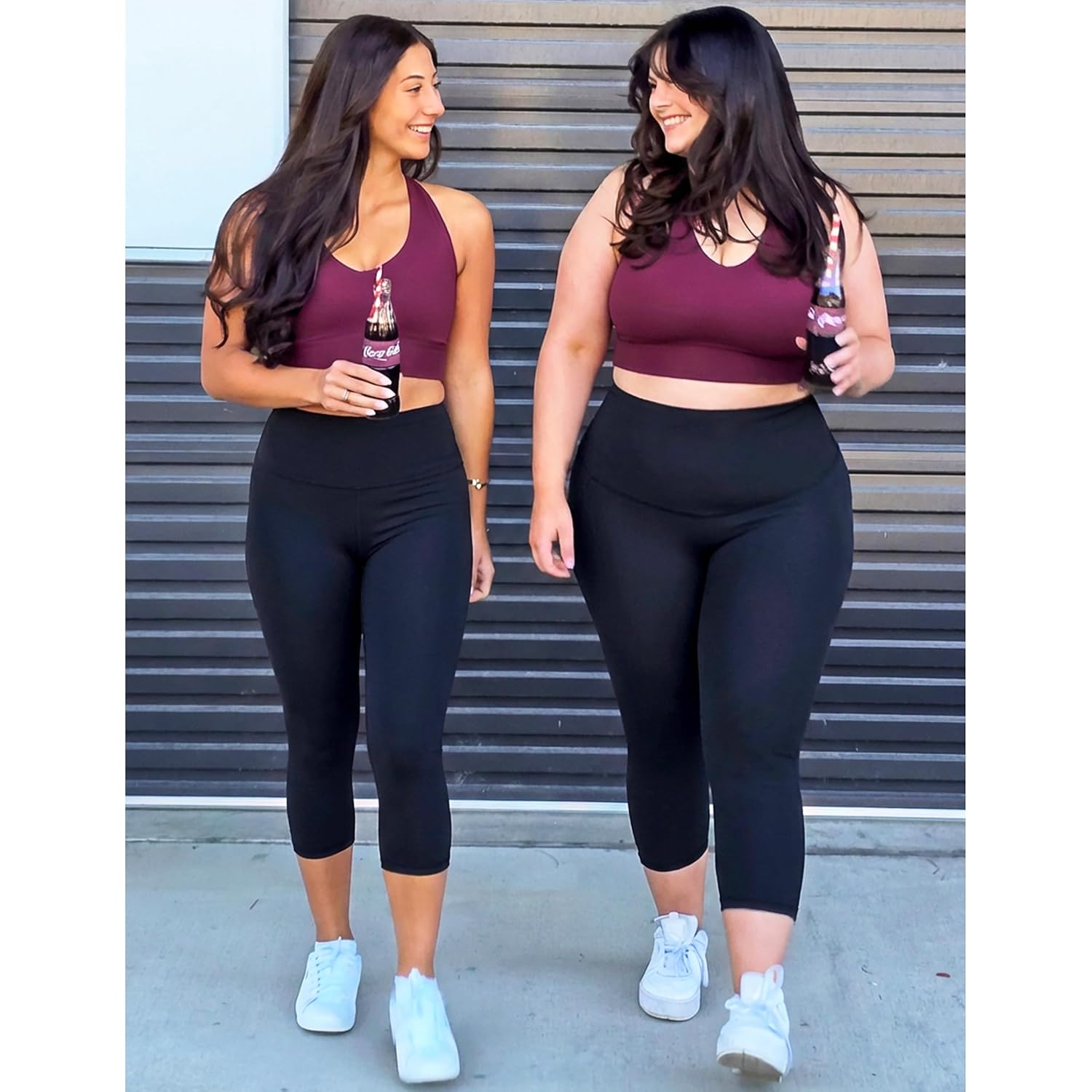 NEW YOUNG 3 Pack Plus Size Leggings for Women X-Large-4X,Capri Leggings for Women High Waisted Tummy Control Yoga Pants