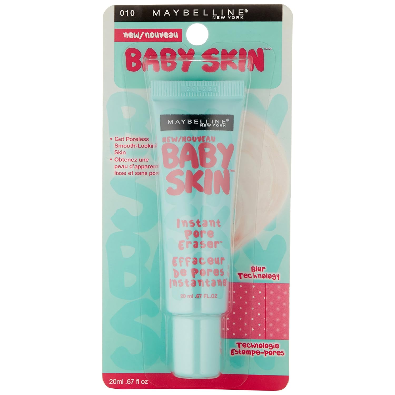 Maybelline New York Baby Skin Instant Pore Eraser Primer, 0.67 Fluid Ounce