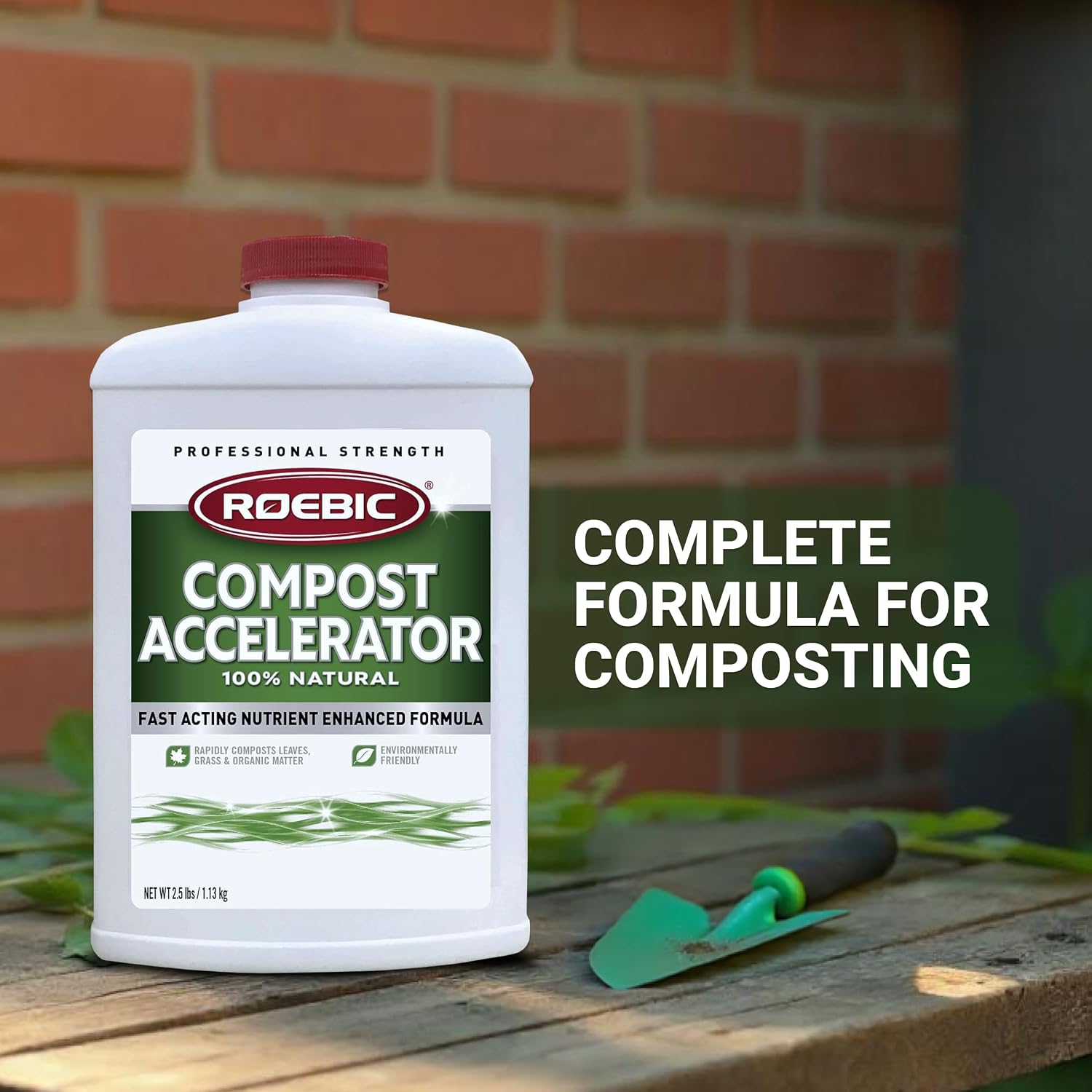 Roebic Ca-1 Bacterial Compost Accelerator: 2.5 Pounds, For Faster Composting