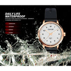 Fashion Quartz Wrist Watch, Waterproof Analog Display, Rubber Silicone Bands, Easy Read Dial, Casual Sport Style Minimalist Watch for Women Ladies Students