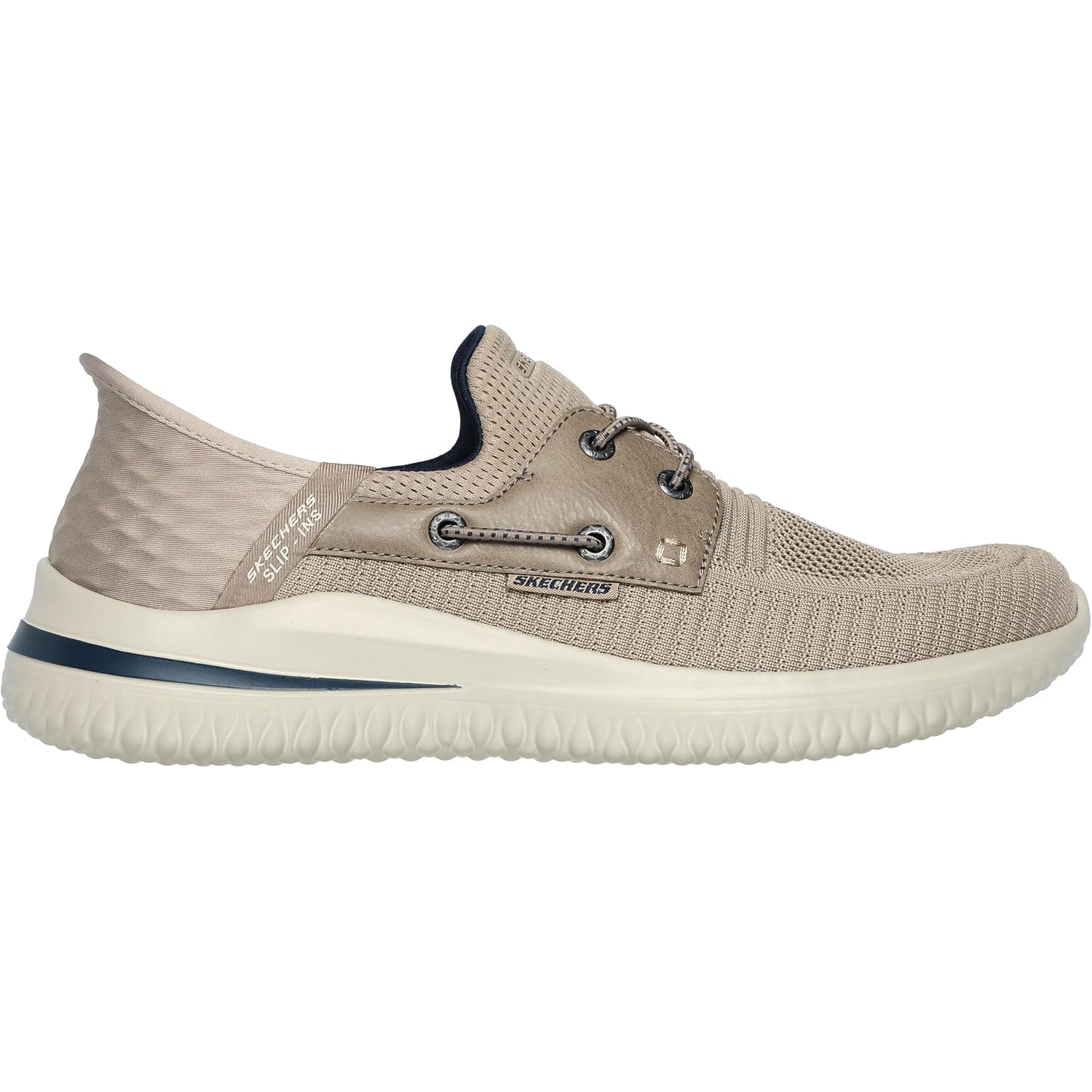 Skechers Men'S Streetwear Delson 3.0 - Roth Low Profile Bungee Lace Slip-Ins
