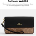 Coach Women'S Foldover Wristlet
