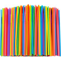 Zmaxqii 300 Pcs Colorful Flexible Plastic Straws, Bpa-Free Disposable Bendy Straws, 10.2" Long And 0.23'' Diameter