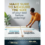 Premium 10Mm Queen Size Bunkie Board (60" X 80") – Slim Low-Profile Mattress Support – Quiet, Moisture-Resistant, Lightweight Bed Board For Platform & Slatted Frames