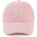 American Trends Womens Baseball Caps Cute Heart Dad Hat, Adjustable Cotton Unisex Cap for Workout, Golf & Everyday Wear