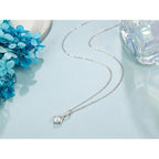 NOREGRET Gift to My Boyfriends Mom Necklace 925 Sterling Silver Necklace Gifts for Boyfriends Mom Mothers Day Gift Birthday Gifts