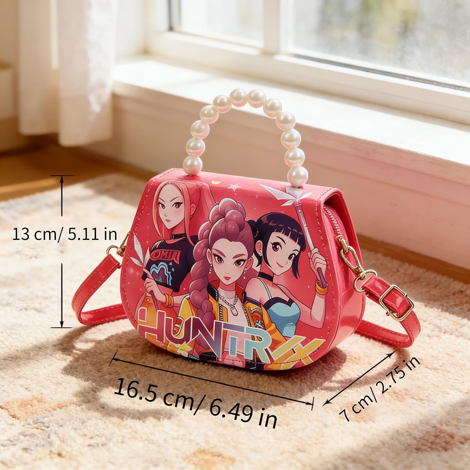 Cartoon Sling Crossbody Bag Wallet Kawaii Storage Bag Travel Purse Bags For Women