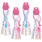 12Pc Fruit Flavored Lip Gloss Necklace Set - Non-Toxic Wearable Lip Gloss | Fun Party Favors For Teen Girls & Kids. Lip Gloss Necklace Gift Set For Girls & Best Friends - Fun