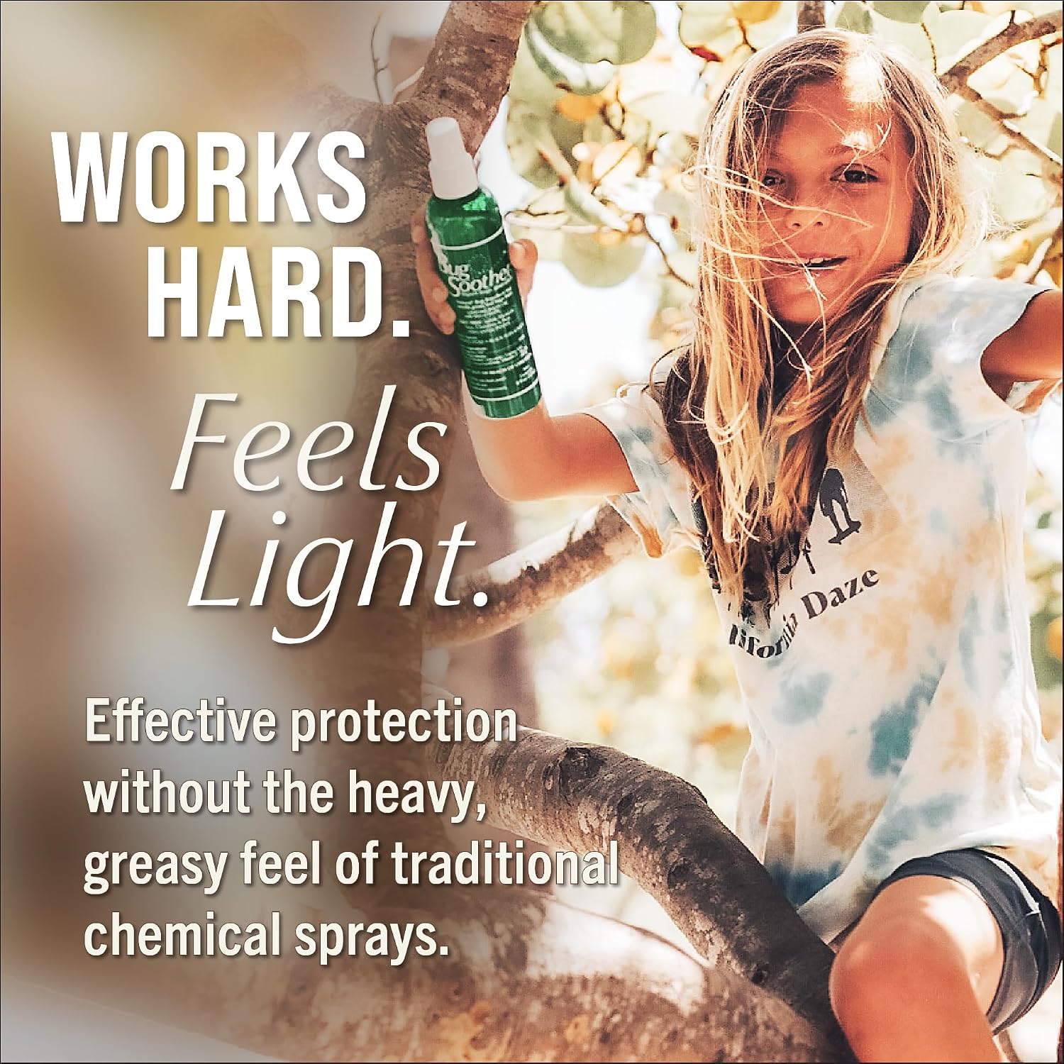 Bug Soother Natural Insect Repellent Spray, Deet-Free 8 Oz. (2 Count) | Plant Based | Repels Mosquitos, Gnats & No See'Ums | Family Safe | Made In The Usa