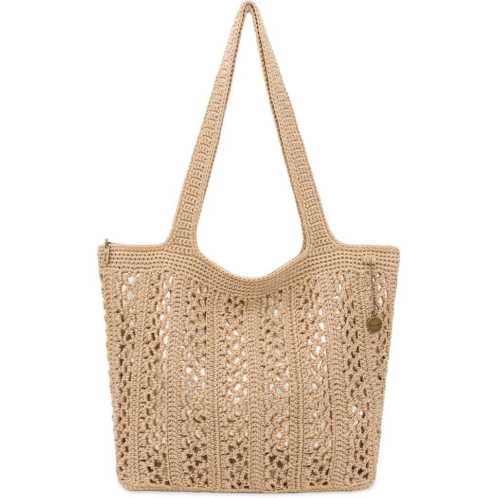 The Sak Crafted Classics Tote Bag - Hand Crochet Women'S Purse For Everyday, Travel, Beach Bag - Carryall Shoulder Bag Straps