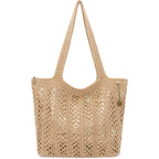 The Sak Crafted Classics Tote Bag - Hand Crochet Women'S Purse For Everyday, Travel, Beach Bag - Carryall Shoulder Bag Straps