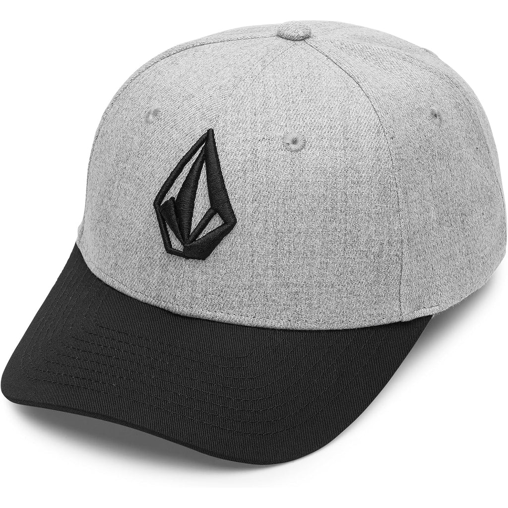 Volcom Unisex Adult Quarter Twill Hat – 6-Panel Adjustable Snapback Baseball Cap With Stone Logo