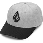 Volcom Unisex Adult Quarter Twill Hat – 6-Panel Adjustable Snapback Baseball Cap With Stone Logo