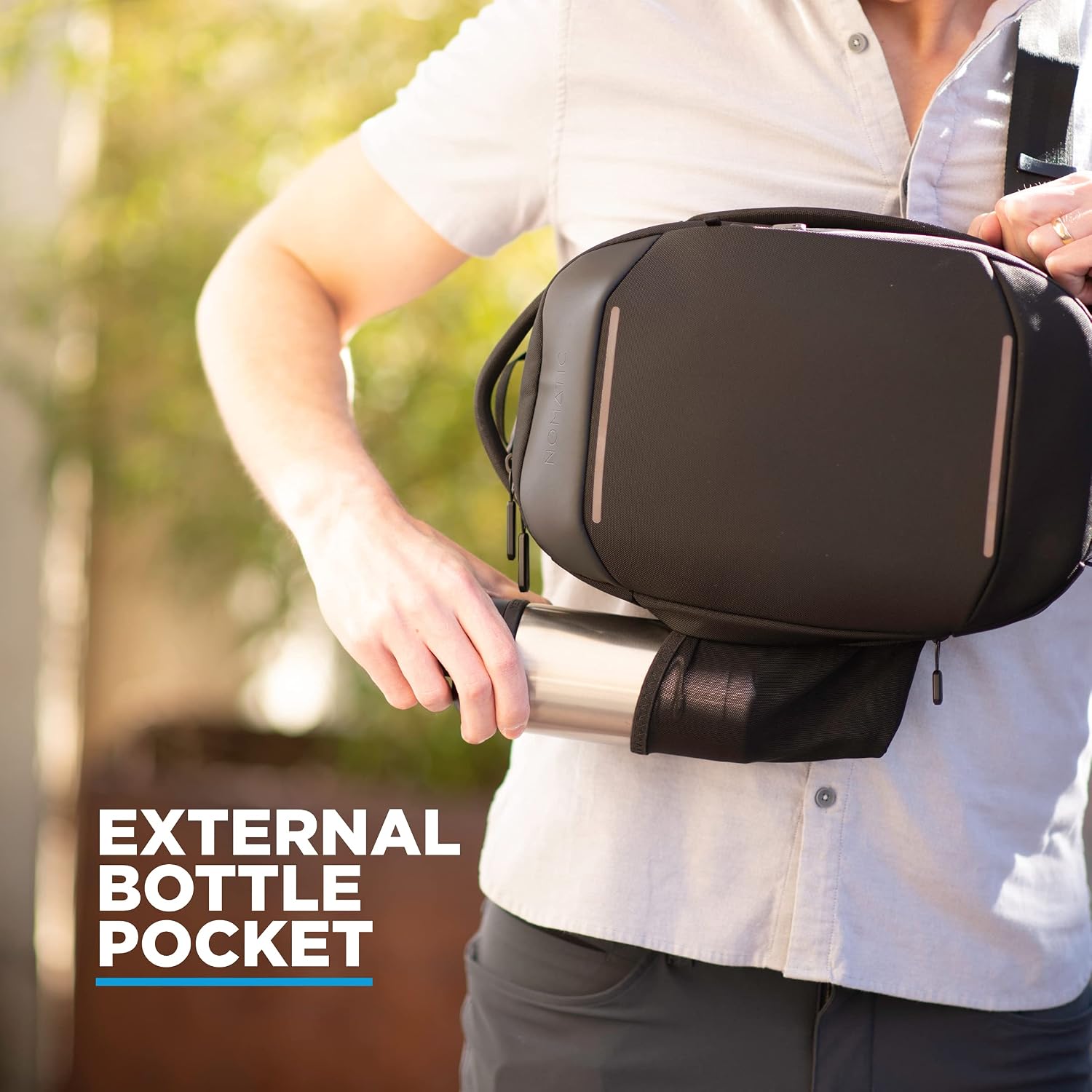 Nomatic Navigator Sling - Crossbody Travel Sling Bag With Tech Organization - Everyday Carry