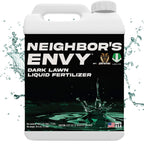 Petramax Neighbor’S Envy Grass Fertilizer For Lawn & Garden, 1 Gallon Covers Up To 16,000 Sq.Ft. 7-In-1 Liquid Lawn Fertilizer Concentrate For Deep Green Turf - Includes Nitrogen/Iron/Humic/Sea Kelp