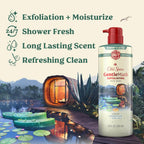 Old Spice Gentleman'S Exfoliating & Moisturizing Body Wash For Men, 24/7 Shower Fresh With Long Lasting Scent, Renewing Vitamin B3 Blend, Sandalwood + Aloe Vera Scent, 26 Oz