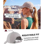 Home Prefer Reflective Water Repellent Quick Dry Airy Upf50+ Sun Hat For Men Women Outdoor Sports Baseball Caps Unisex