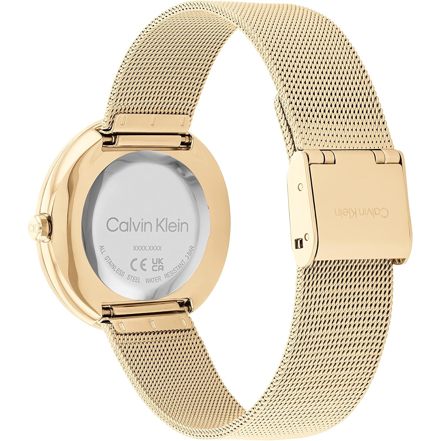 Calvin Klein Women'S Twisted Bezel - 34Mm 2H Quartz Watch - Stainless Steel Bracelet - Water Resistance 30 Meters - Minimalistic Style – Premium Fashion - Gift For Her