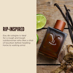 Tru Western Yellowstone Ride Men’s Handcrafted Cologne Spray for Men, Raw Bergamot, Smoked Whiskey, Charred Vanilla & Rough‑Cut Tobacco, 3.4 fl oz (100 ml)
