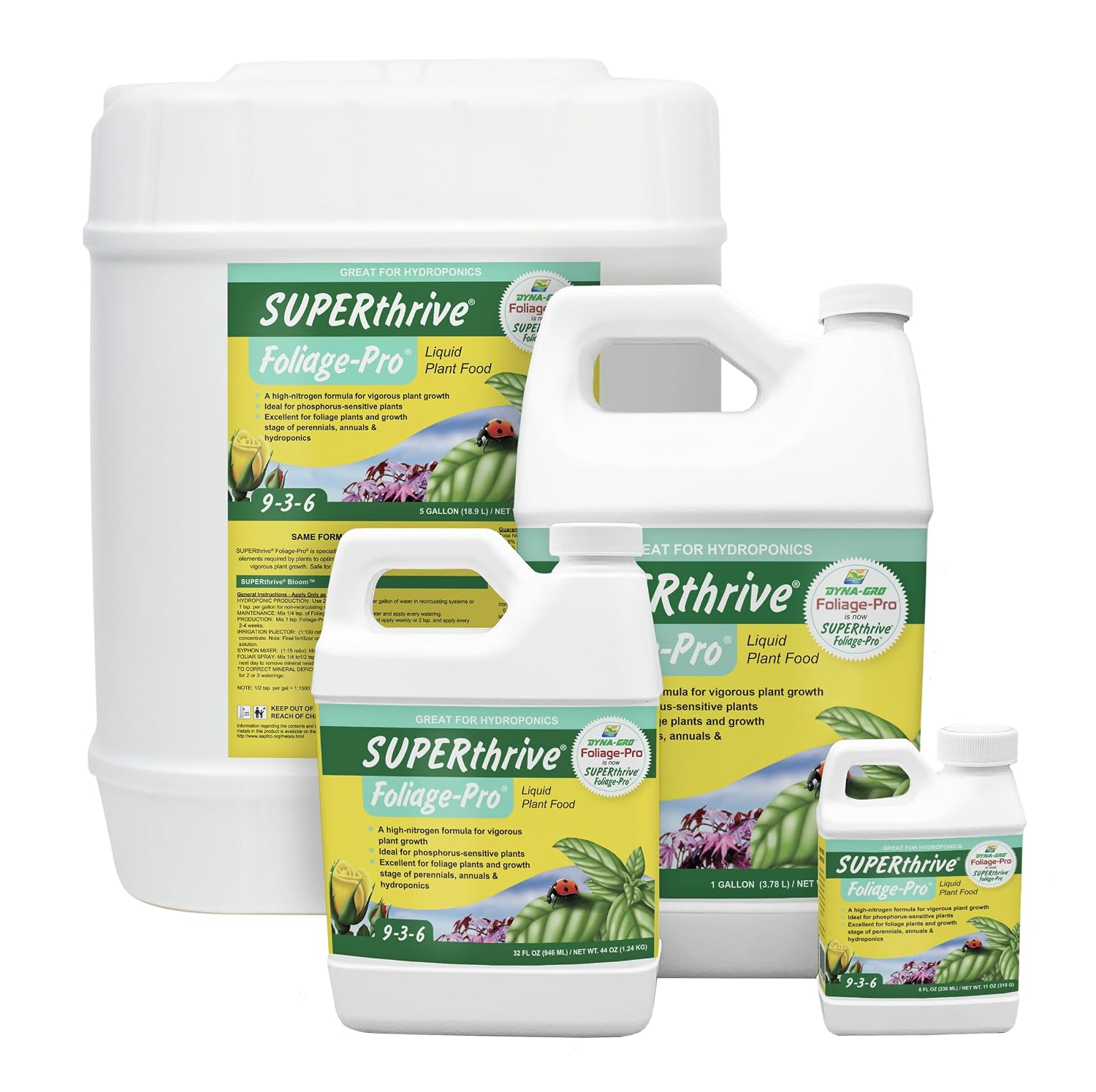 32 Oz. 9-3-6 Plant Food,