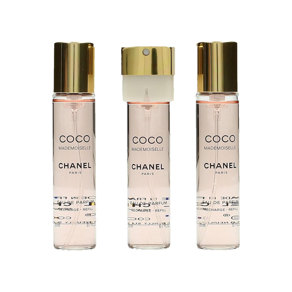 Chanel Chanel Coco Mademoiselle Twist & Spray Eau De Parfum Refill 3X20Ml/0.7Oz