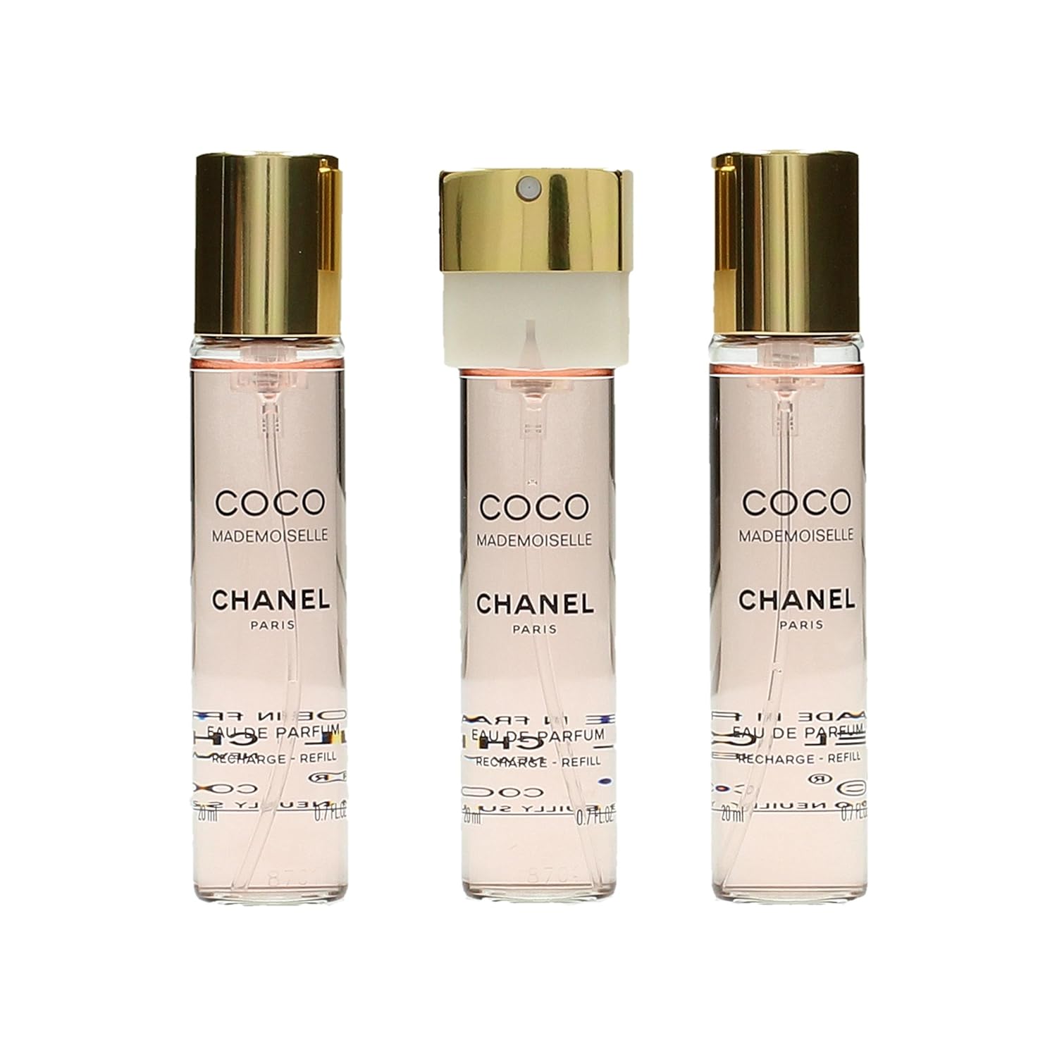 Chanel Chanel Coco Mademoiselle Twist & Spray Eau De Parfum Refill 3X20Ml/0.7Oz