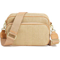 Faux Straw Crossbody Bags For Women Small Summer Purse 2026 Rfid Woven Raffia Bag For Hawaiian Beach Cruise Travel
