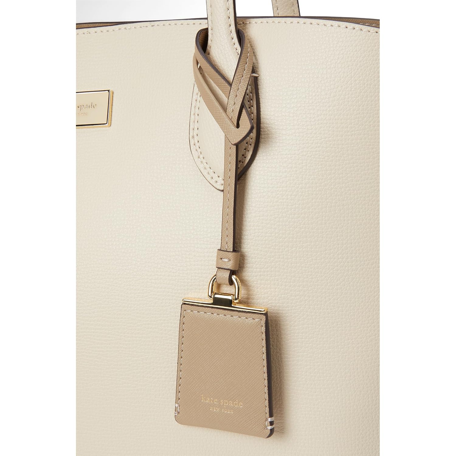 Kate Spade New York Suite Crossgrain Leather Large Open Tote Bag