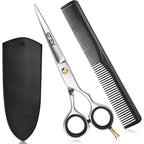 Hair Scissors, 6.5 Inch Professional Hair Cutting Scissors For Women Men Adults - Barber Scissors Hair Shears - Super Sharp Haircut Scissors - Tijeras De Peluqueria Profesional