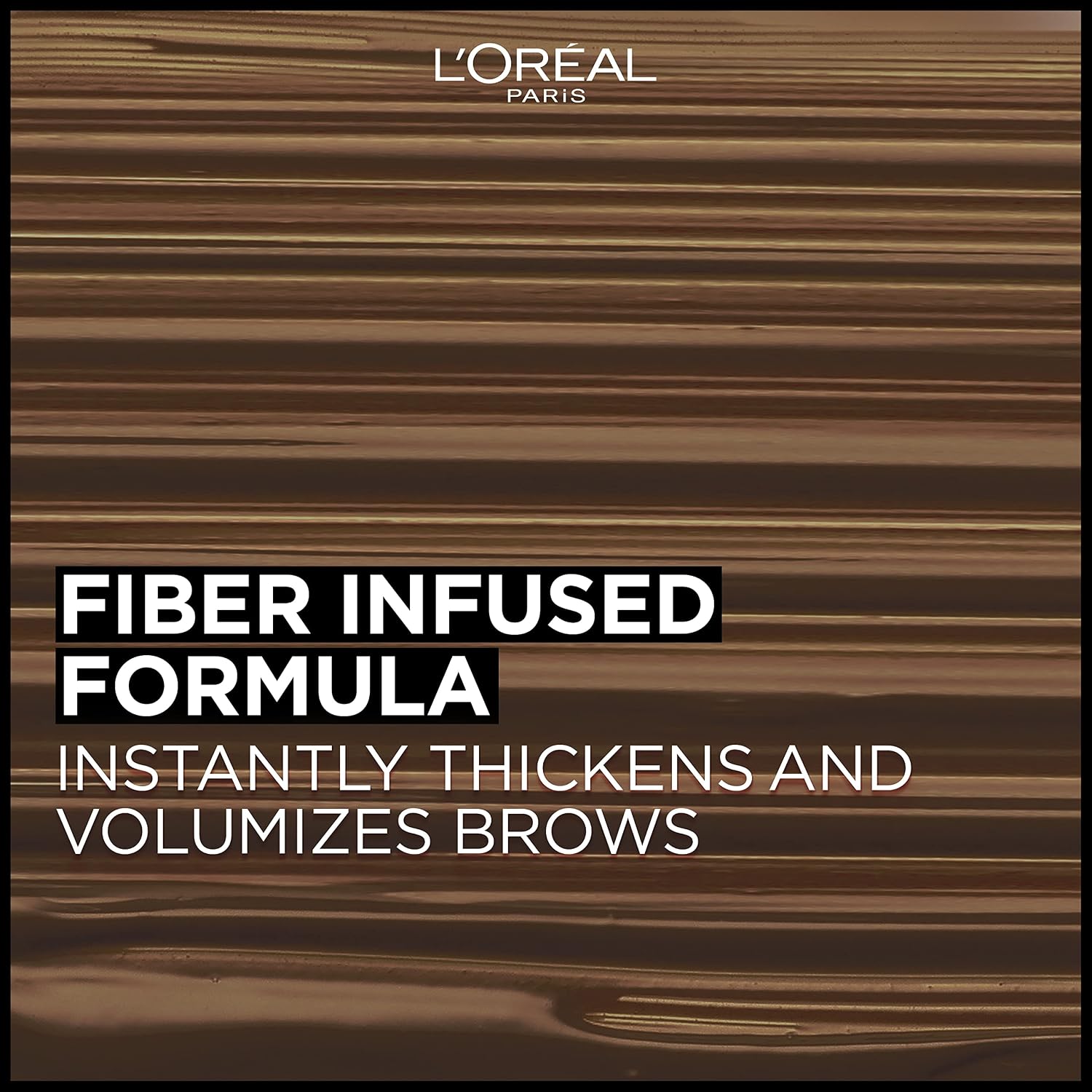 L'Oreal Paris Infallible Volumizing 24H Wear Brow Mascara, Long Lasting Eyebrow Makeup For 2X Fuller Eyebrows, 6.0 Light Brunette, 0.13 Fl Oz