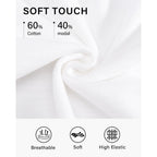 Stelle Womens Modal Soft Crewneck Short Sleeve T Shirts Summer Casual Basic Tops Tees