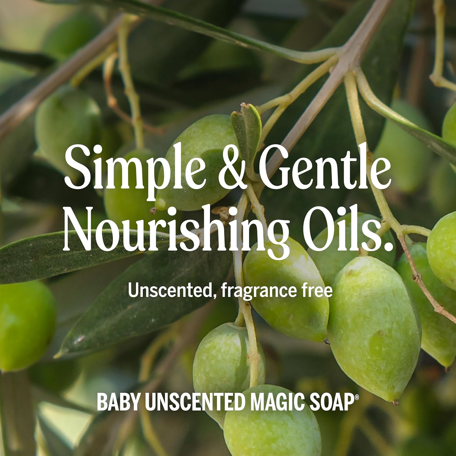 Dr. Bronner's Pure-Castile Magic Soap Liquid (Baby Unscented, 32 Ounce) – Made with Regenerative Organic Certified Oils – For Sensitive Skin, Babies, Face, Hair, Laundry, Dishes, Hand Soap & Body Wash