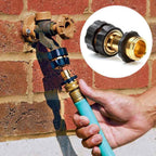 Hourleey 3/4 Inch Garden Hose Quick Connector, 4 Pcs Female & 8 Pcs Male Of No Leak Quick Connect Hose Fittings