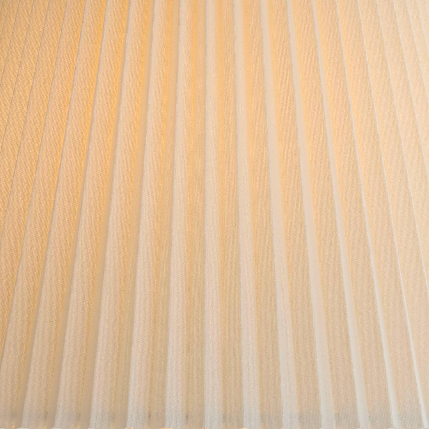10" Top X 17" Bottom X 14 1/2" High X 14 3/4" Slant Lamp Shade (Pre-Assembled) Replacement Large Ivory White Bell Round Traditional Pleated Spider Harp Finial