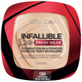 L'Oreal Paris Makeup Infallible Fresh Wear Foundation in a Powder, Up to 24H Wear, Waterproof, True Beige, 0.31 oz. (Packaging May Vary)