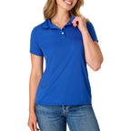 Hanes womens Performance Polo, Single or 3-Pack, Sport Cool DRI Moisture-Wicking Polo Shirt, 40+ UPF Protection