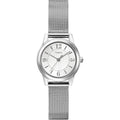 Timex Women's T2P457 Casey Dress Silver-Tone Stainless Steel Mesh Bracelet Watch